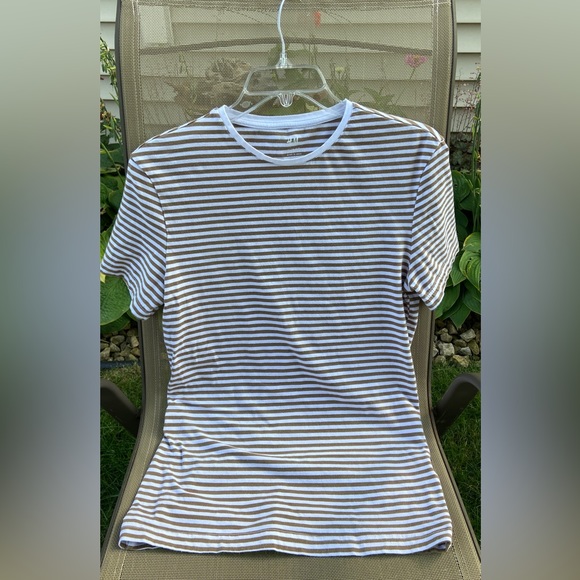 Like New J.Crew/Sz-M+H&M/Sz-S- T-Shirt Top Combo- NiceCleanCasualComfort- Unisex - Picture 4 of 17